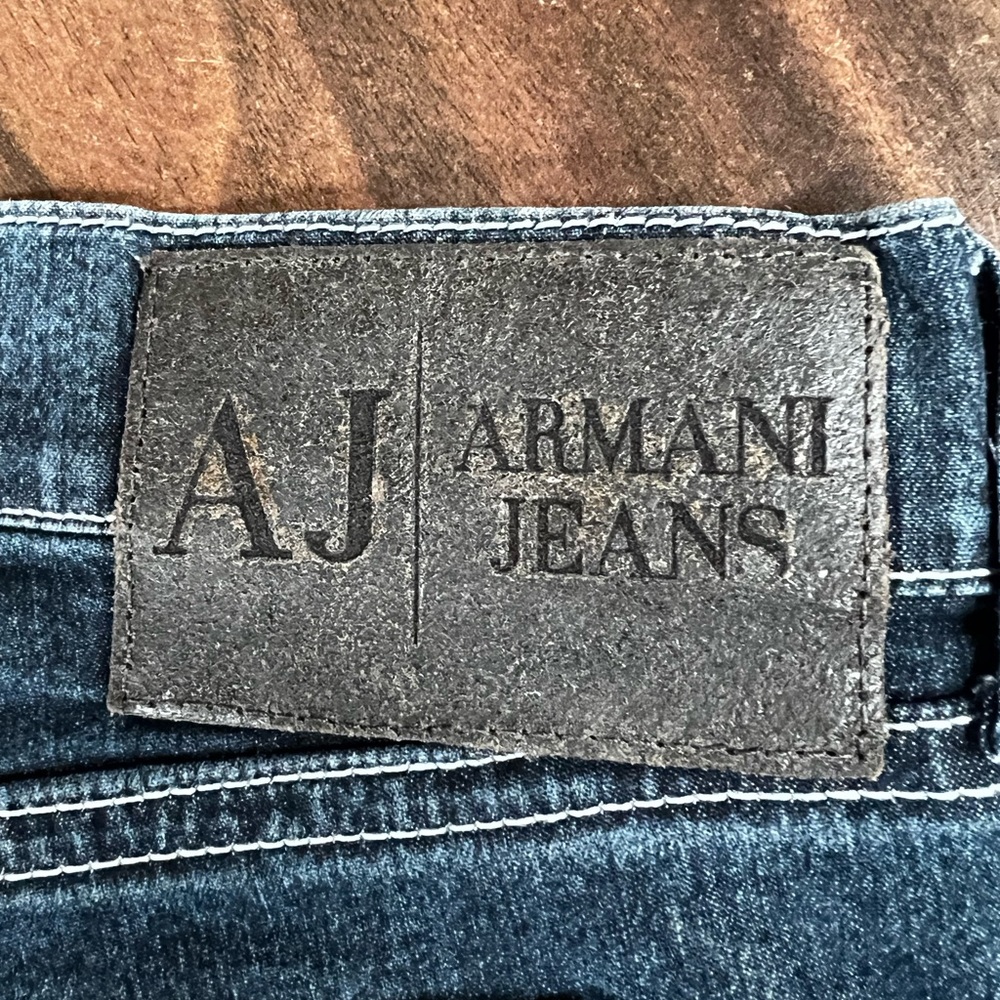 VINTAGE Women’s Armani Jeans, Indigo 006 series, size 32 - Picture 4 of 4